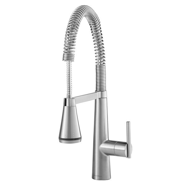 Edgewater Semi-Professional Kitchen Faucet w/SelectFlo, Stainless Steel